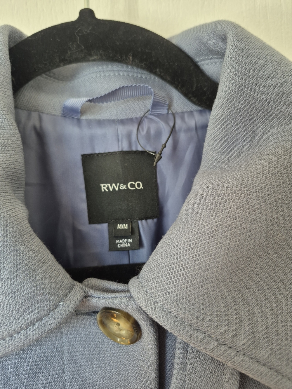 Twill Trench Coat Classic Fit with Removeable Belt - Picture 7 of 8
